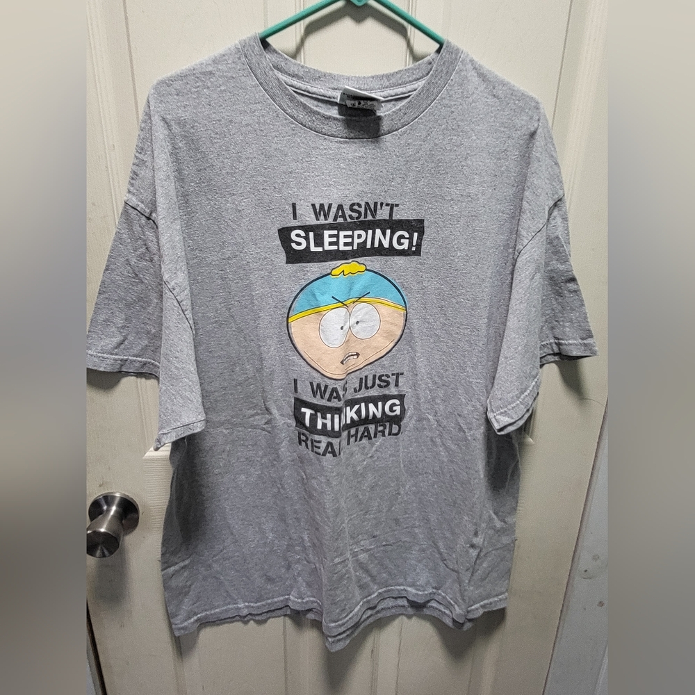 Vintage Mens Comedy Central Cartman South Park T Shirt XXL TV Show 2002